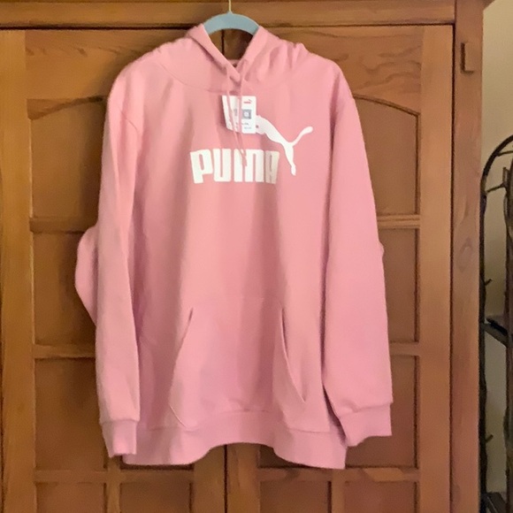 Puma Blush Pink Hoodie - Picture 1 of 4